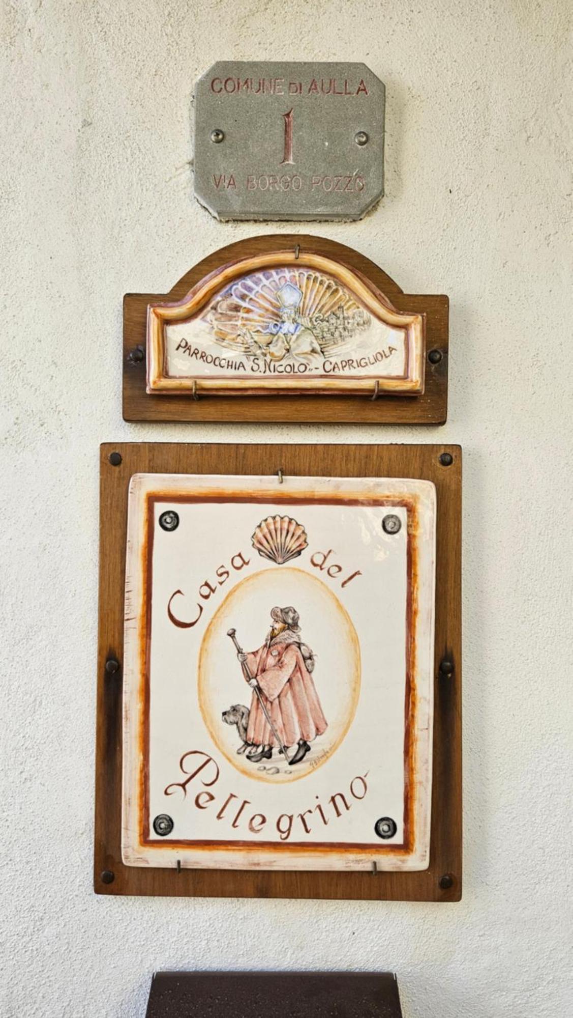 Appartamento Nel Borgo - Casa Del Pellegrino Sulla Via Francigena Aulla Bagian luar foto